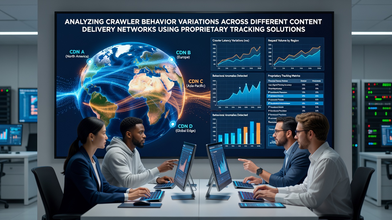 Analyzing Crawler Behavior Variations Across Different Content Delivery Networks Using Proprietary Tracking Solutions